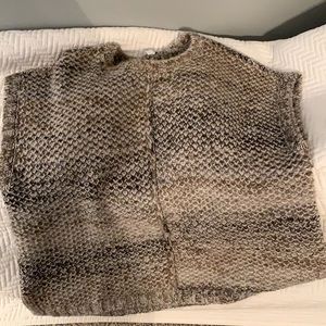 Multi colored sweater vest